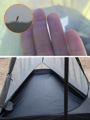 Ultralight Mesh Tent Single 1 Person Inner Tent Summer Anti-Mosquito Camping One Bivvy Waterproof Hiking Backpacking Outdoor