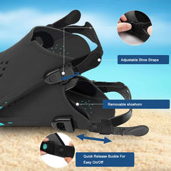 5-Piece Snorkeling Set with Mask, Snorkel & Fins
