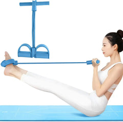4-Level Resistance Band Tensioner with Handles