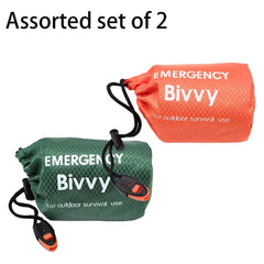 Emergency Thermal Mylar Sleeping Bag Survival Bivy