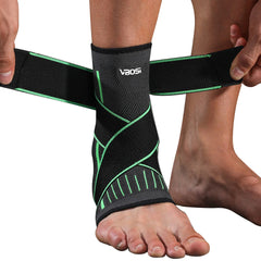 Adjustable Compression Ankle Brace Support Sleeve