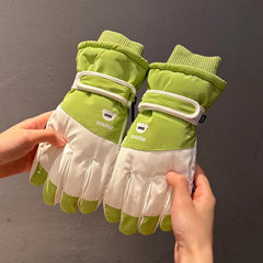 Warm Waterproof Touchscreen Ski Gloves for Men & Women
