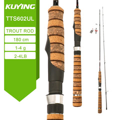 Carbon BFS Spinning Casting Fishing Rod