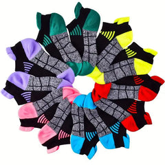 Organic Cotton Ankle Socks Breathable Sports