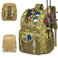 45L Fishing Backpack Cooler Tackle Storage Bag