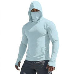 Men's UPF50+ Long Sleeve Quick Dry Hoodie
