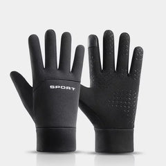Waterproof Thermal Sports Gloves with Grip