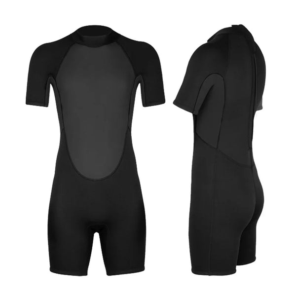 Men's 3mm Neoprene Short Sleeve Wetsuit Diving