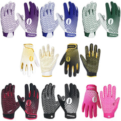 Youth American Football Receiver Gloves – Enhanced Grip