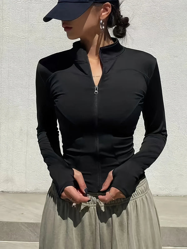 Women's Quick Dry Athletic Jacket For Running