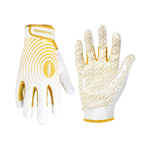 Youth American Football Receiver Gloves – Enhanced Grip