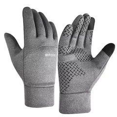 Waterproof Thermal Sports Gloves with Grip