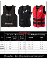 Adult Life Jacket for Water Sports & Boating
