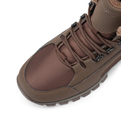 Men's Warm Winter Snow Boots – Wide Fit