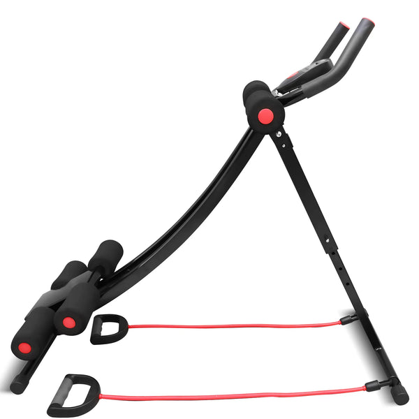 Foldable Ab Machine Core Trainer LCD