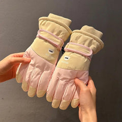 Warm Waterproof Touchscreen Ski Gloves for Men & Women