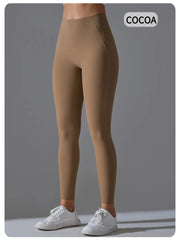 Women's High Waisted Peach Hip Lifting Yoga Leggings