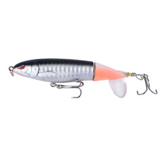 Whopper Popper Topwater Rotating Tail Fishing Lure