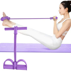 4-Level Resistance Band Tensioner with Handles