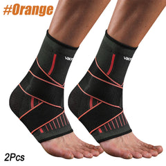 Adjustable Compression Ankle Brace Support Sleeve