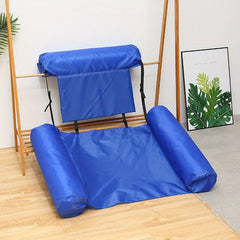 Inflatable Pool Hammock Float Lounge Chair