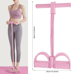 4-Level Resistance Band Tensioner with Handles