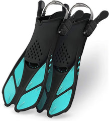5-Piece Snorkeling Set with Mask, Snorkel & Fins