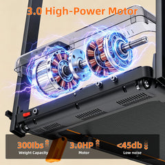 3 In 1 Foldable Walking Pad Treadmill Incline