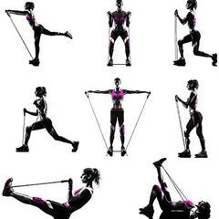 Resistance Bands with Handles for Home Gym