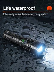 Rechargeable LED Tactical Flashlight for Camping