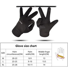 Waterproof Thermal Sports Gloves with Grip