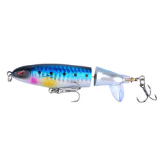 Whopper Popper Topwater Rotating Tail Fishing Lure