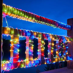 Outdoor Solar LED Rope Fairy String Lights
