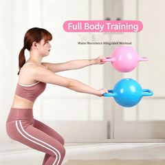 Adjustable Water Fillable Kettlebell 4-12LB Portable Fitness