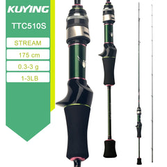 Carbon BFS Spinning Casting Fishing Rod