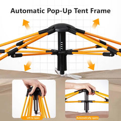 Automatic Pop Up Waterproof Outdoor Camping Tent