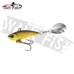Spinner VIB Fishing Lure with Rotating Tail