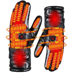 Rechargeable Heated Winter Gloves with Touchscreen
