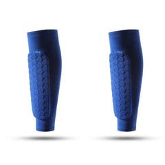 Honeycomb Compression Shin Guards with Calf Protection  Description: