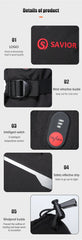 Waterproof Heated Winter Gloves for Skiing & Cycling