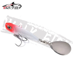 Spinner VIB Fishing Lure with Rotating Tail