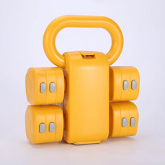 2 In 1 Adjustable Dumbbell Kettlebell Home Fitness