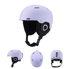 Professional Ski Helmet with Integrated Goggles