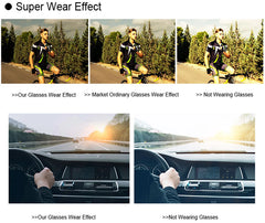 Men's Polarized Square Outdoor Sunglasses