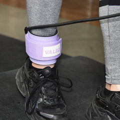 Double D-Ring Gym Ankle Straps for Cable Workouts
