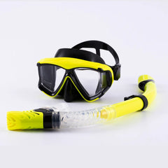 Optical Myopia Snorkel Set Panoramic Diving Mask