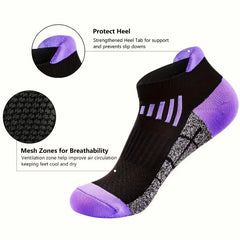 Organic Cotton Ankle Socks Breathable Sports