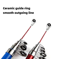 Telescopic Fishing Rod & Spinning Reel Combo Kit