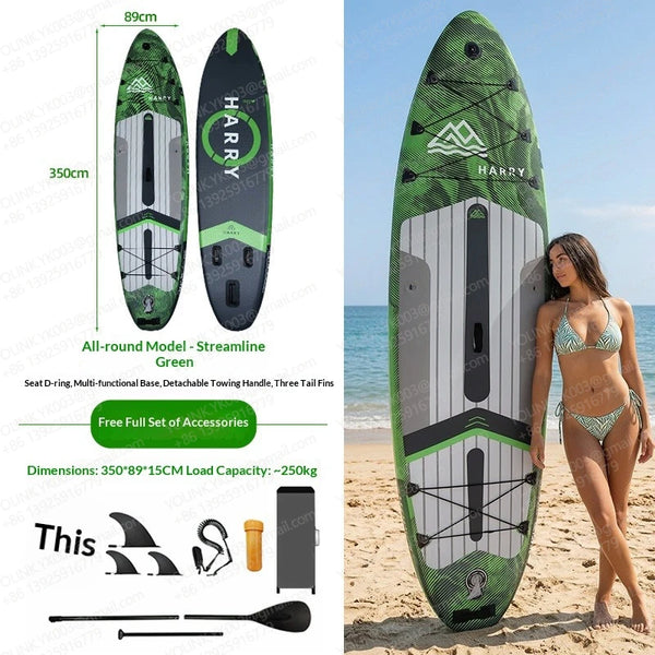 350cm Extra Wide Double Layer Inflatable SUP