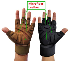 Bodybuilding Fitness Gym Gloves for Men & Women
